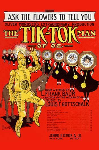 Buyenlarge The Tik Tok Man Of Oz Print Wayfair 7682